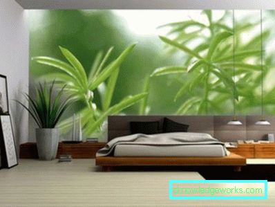 Yatak odasında 364-3D duvar kağıdı - 70 fotoğraf