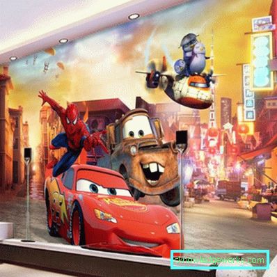 Yatak odasında 364-3D duvar kağıdı - 70 fotoğraf