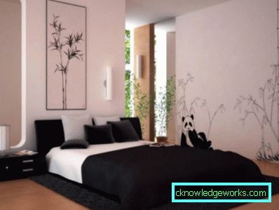 Yatak odasında 364-3D duvar kağıdı - 70 fotoğraf