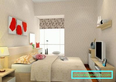 Yatak odasında 364-3D duvar kağıdı - 70 fotoğraf