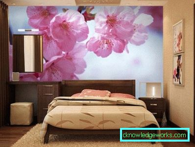 Yatak odasında 364-3D duvar kağıdı - 70 fotoğraf