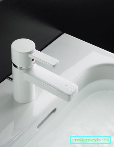 Beyaz lavabo muslukları: ürün yelpazesine genel bakış ve seçim kriterleri Beyaz lavabo muslukları: ürün yelpazesine genel bakış ve seçim kriterleri
