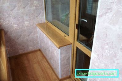 Balkon mdf panellerinin tamamlanması - en iyi seçeneklerin gözden geçirilmesi + fotoğraf