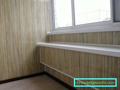 Balkon mdf panellerinin tamamlanması - en iyi seçeneklerin gözden geçirilmesi + fotoğraf