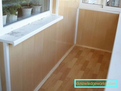 Balkon mdf panellerinin tamamlanması - en iyi seçeneklerin gözden geçirilmesi + fotoğraf