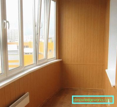 Balkon mdf panellerinin tamamlanması - en iyi seçeneklerin gözden geçirilmesi + fotoğraf