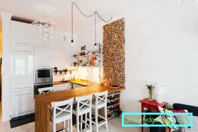 İmarlı 17 metrekare mutfak tasarımı oturma odası - fotoğraf iç