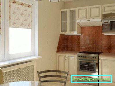 295-Mutfak 9 kare. m - stil seçimi