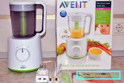 Buharlı pişirici blender Philips Avent Buharlı pişirici blender Philips Avent