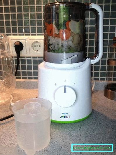 Buharlı pişirici blender Philips Avent Buharlı pişirici blender Philips Avent