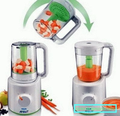Buharlı pişirici blender Philips Avent Buharlı pişirici blender Philips Avent