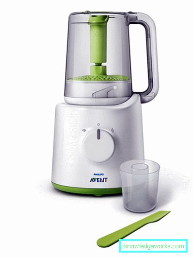 Buharlı pişirici blender Philips Avent Buharlı pişirici blender Philips Avent