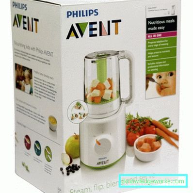Buharlı pişirici blender Philips Avent Buharlı pişirici blender Philips Avent