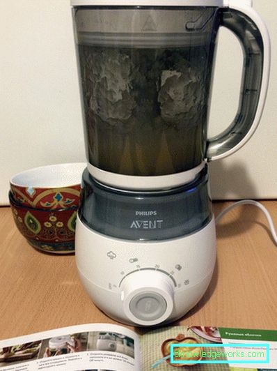 Buharlı pişirici blender Philips Avent Buharlı pişirici blender Philips Avent