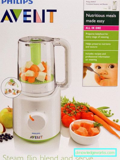 Buharlı pişirici blender Philips Avent Buharlı pişirici blender Philips Avent