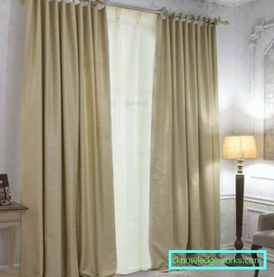 Oturma odasında 87-Portieres - 90 fotoğraf