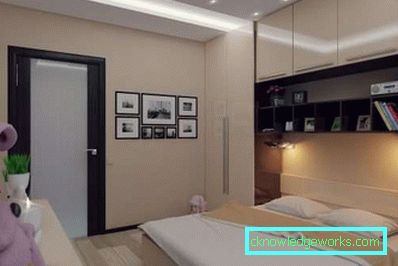 Gerçek yatak odası tasarımı 13 m² - iç mekan fotoğrafları