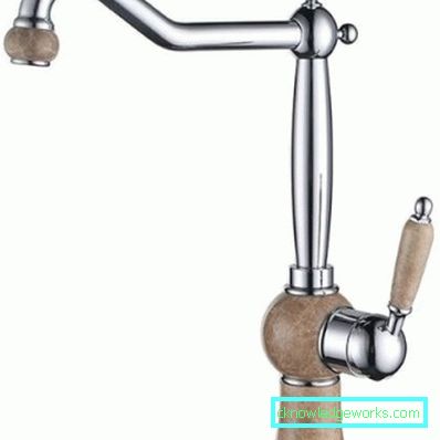 Lavabo musluklarının çeşitli modelleri Lavabo musluklarının çeşitli modelleri