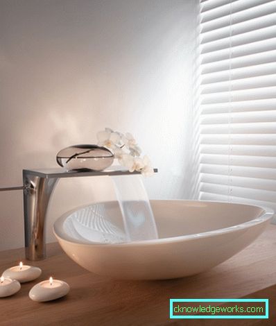 Lavabo musluklarının çeşitli modelleri Lavabo musluklarının çeşitli modelleri