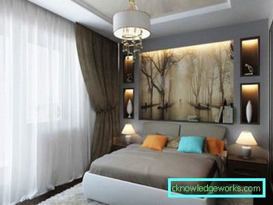 445 yatak odalı 15 metrekare. m. - en iyi fotoğraf
